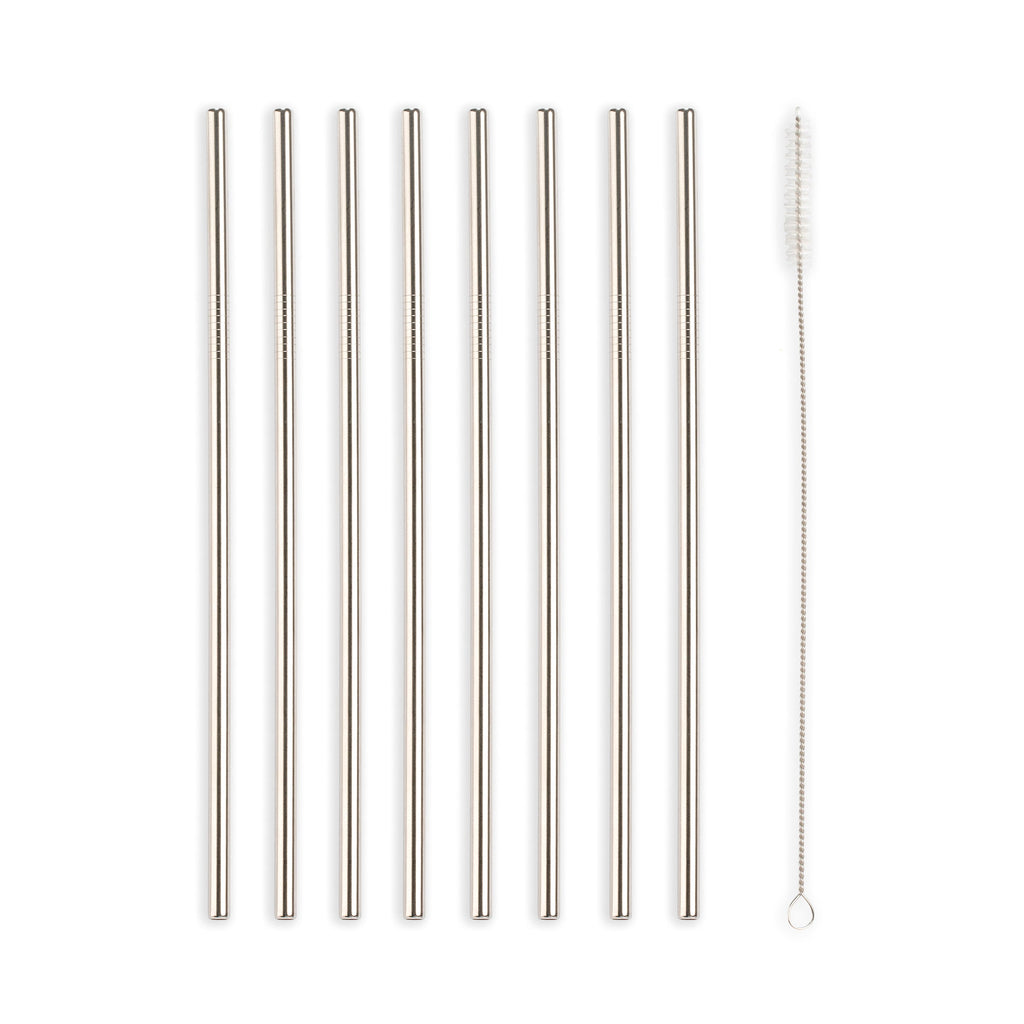 KIKKERLAND STAINLESS STEEL STRAWS
