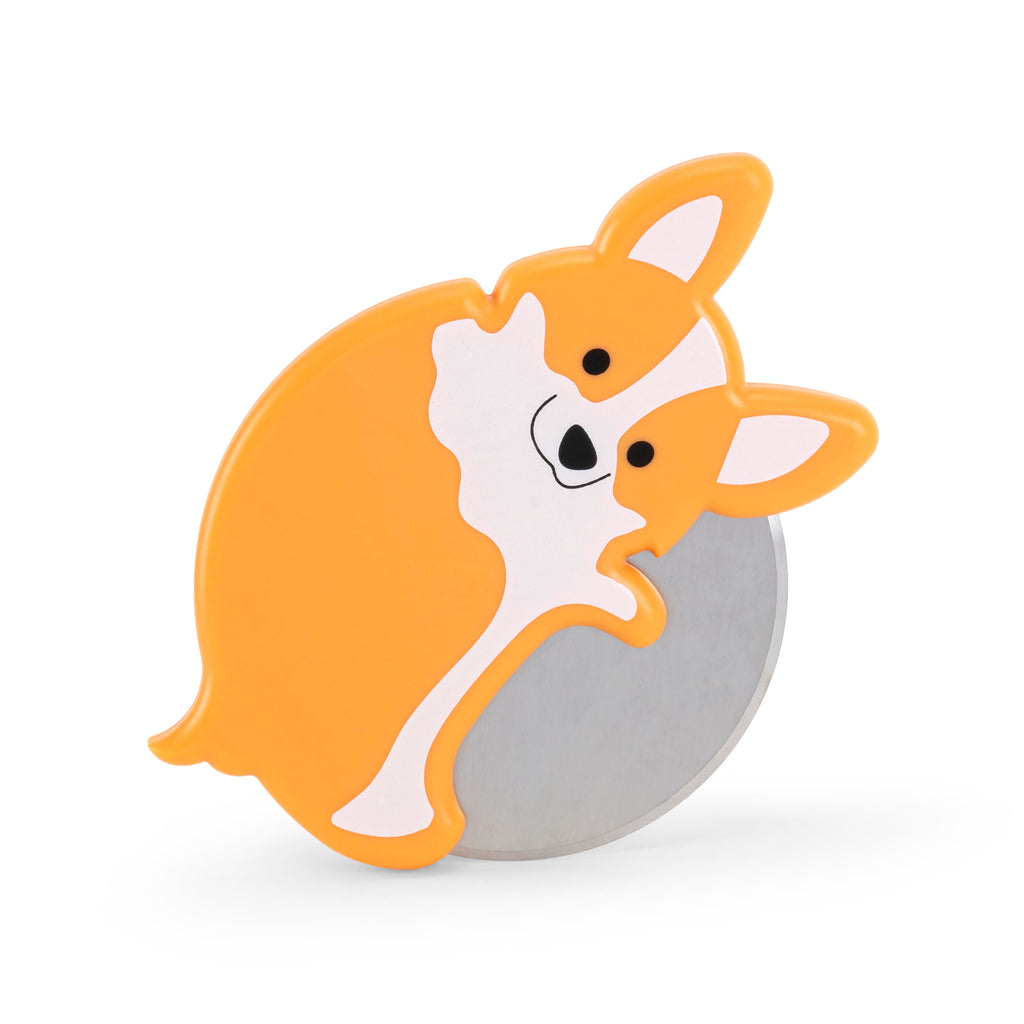 Kikkerland Corgi Lovers Pizza Cutter Kikkerland Corgi Lovers Pizza Cutter