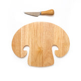 KIKKERLAND MUSHROOM CUTTING BOARD & KNIFE