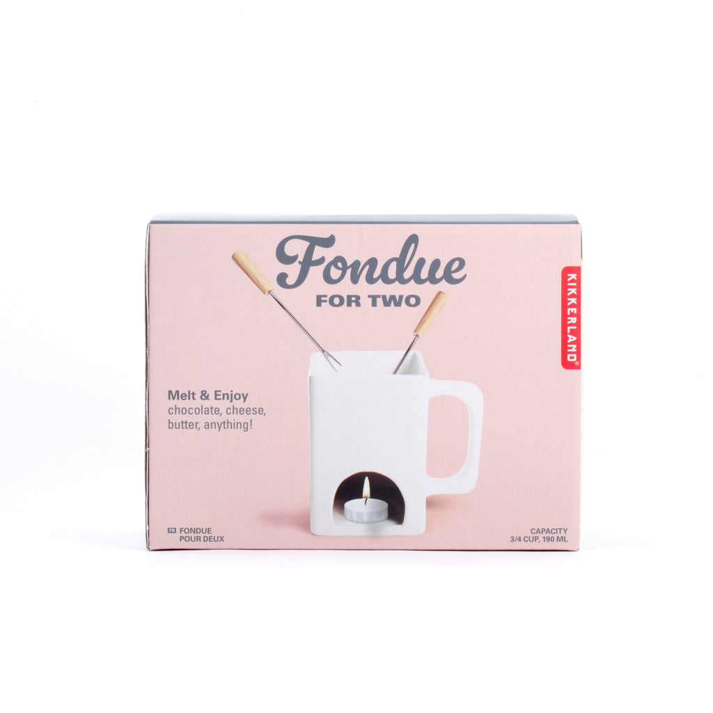 Kikkerland Fondue for Two Kikkerland Fondue for Two