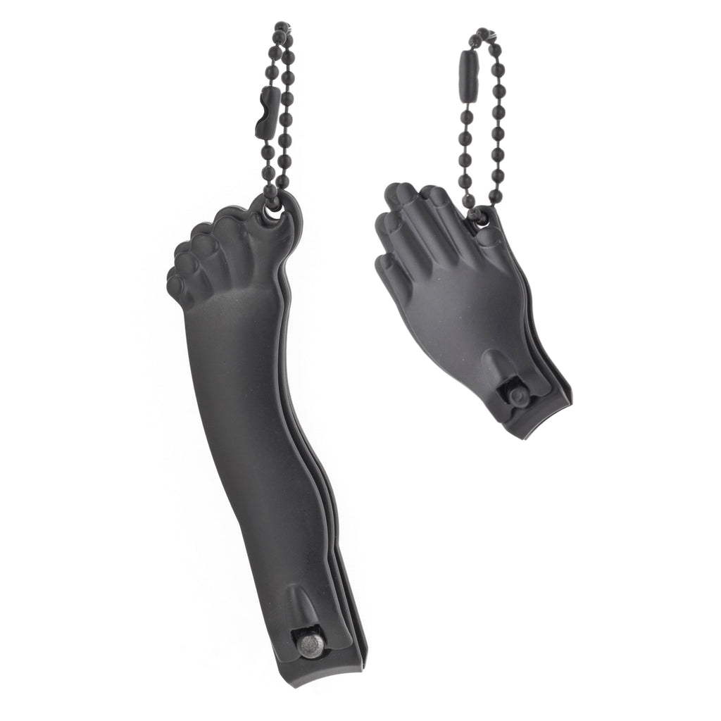Kikkerland Hand And Foot Nail Clipper - Black