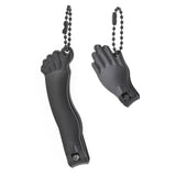 Kikkerland Hand And Foot Nail Clipper - Black