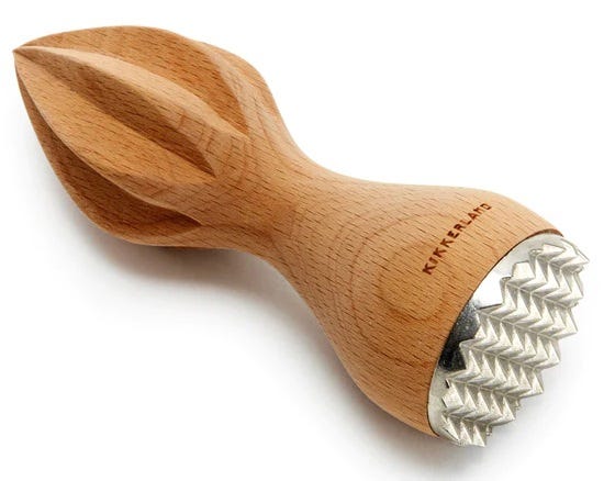 Kikkerland Citrus Squeezer & Muddler