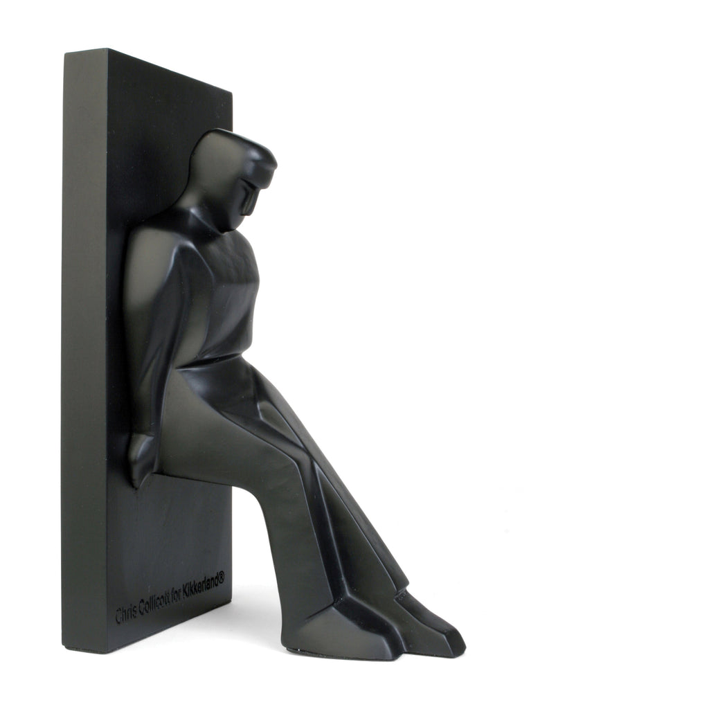 KIKKERLAND BOOKENDS LEANING MEN SET OF 2 KIKKERLAND BOOKENDS LEANING MEN SET OF 2