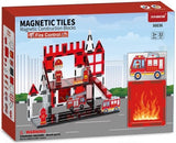 Xinaida 32-Piece Firefighter Series Magnetic Building Blocks