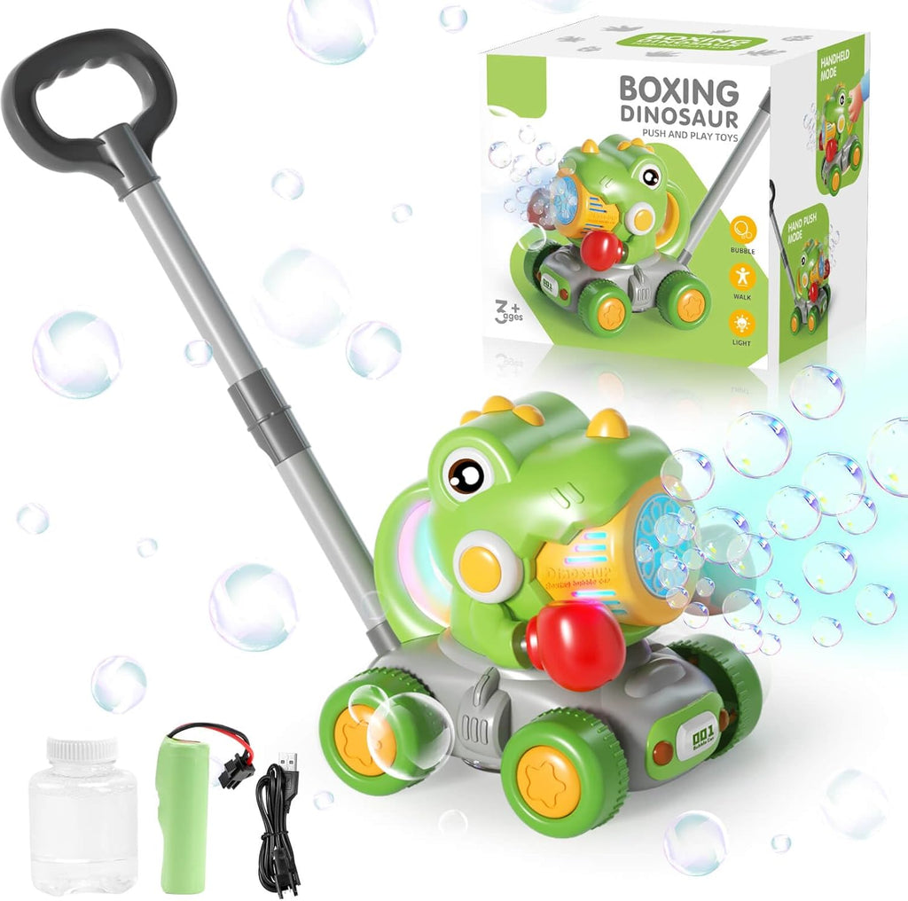 KIKKERLAND Bubble Machine Boxing Dinosaur