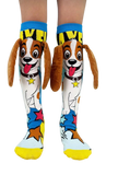 Kikkerland Cartoon Puppy 3D Socks