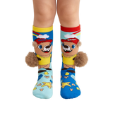 Kikkerland  Fluffy Tail Beaver Socks