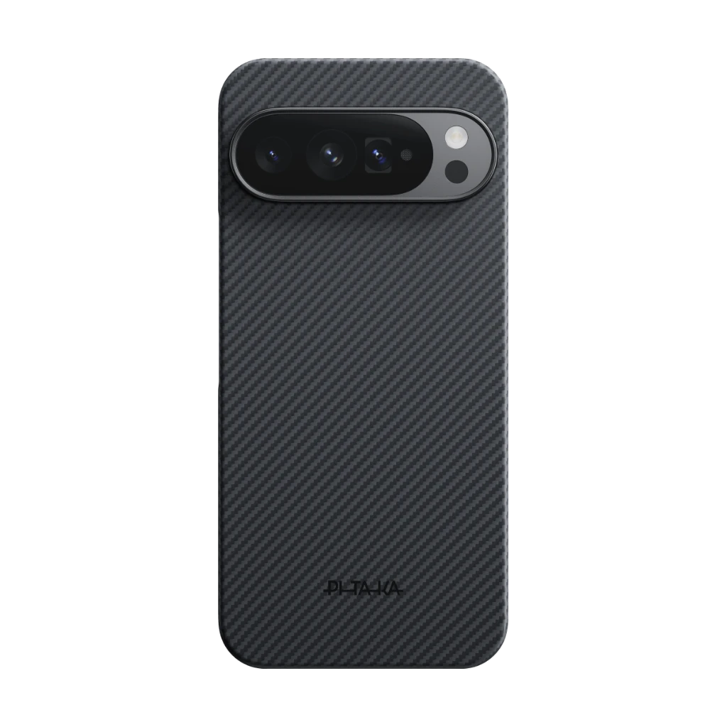 PITAKA ULTRA SLIM CASE FOR GOOGLE PIXEL 10 PRO XL-BLACK/GREY PITAKA ULTRA SLIM CASE FOR GOOGLE PIXEL 10 PRO XL-BLACK/GREY