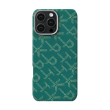 PITAKA TACTILE WOVEN CASE CASE FOR IPHONE SERIES 16 -GREEN/GOLD