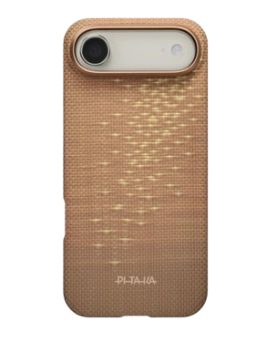 PITAKA Glints Of Gold Ultra-Slim Case For iPhone 17 Air - Golden Glint PITAKA Glints Of Gold Ultra-Slim Case For iPhone 17 Air - Golden Glint