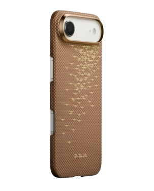 PITAKA Glints Of Gold Ultra-Slim Case For iPhone 17 Air - Golden Glint PITAKA Glints Of Gold Ultra-Slim Case For iPhone 17 Air - Golden Glint