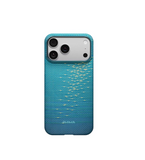 PITAKA Glints Of Gold Ultra-Slim Case For iPhone 17 Pro - Lucid Blue