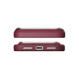 PITAKA Edge Ultra Slim Magsafe Case 18 Pro/Pro Max - Burgundy