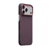 PITAKA Edge Ultra Slim Magsafe Case 18 Pro/Pro Max - Blue's Red