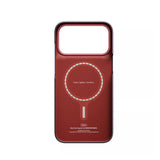PITAKA Edge Ultra Slim Magsafe Case 18 Pro/Pro Max - Blue's Red
