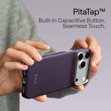 PITAKA Edge Ultra Slim Magsafe Case 18 Pro/Pro Max - Charoite Purple
