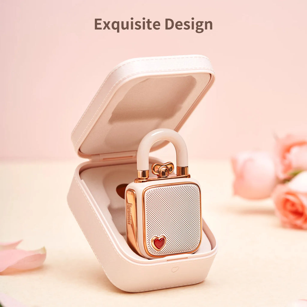 Divoom LoveLock Bluetooth Speaker – Pink