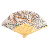 KIKKERLAND LONDON TRANSIT MAP FAN