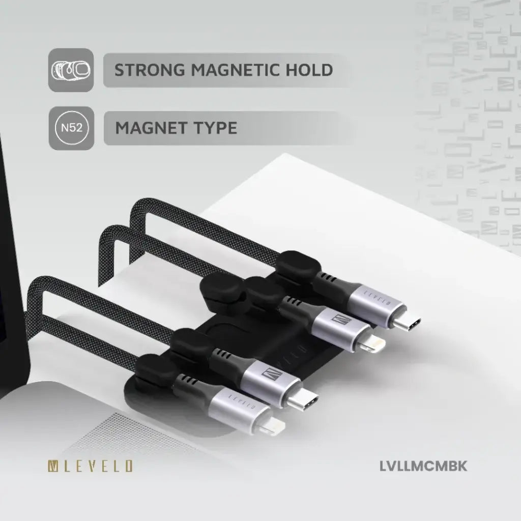 Levelo Livia Detachable Magnetic Cable Management Levelo Livia Detachable Magnetic Cable Management