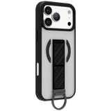 Levelo Morphix Clara Grip Case for iPhone 17 Pro - Black