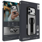 Levelo Morphix Clara Grip Case for iPhone 17 Pro - Black