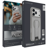 Levelo Morphix Clara Grip Case iPhone 17 Pro Max - Silverstone