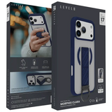 Levelo Morphix Clara Grip Case iPhone 17 Pro -  Midnight Blue