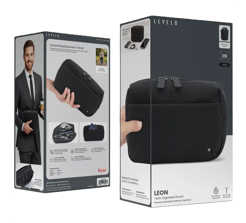 Levelo Leon Tech Organizer Pouch Levelo Leon Tech Organizer Pouch