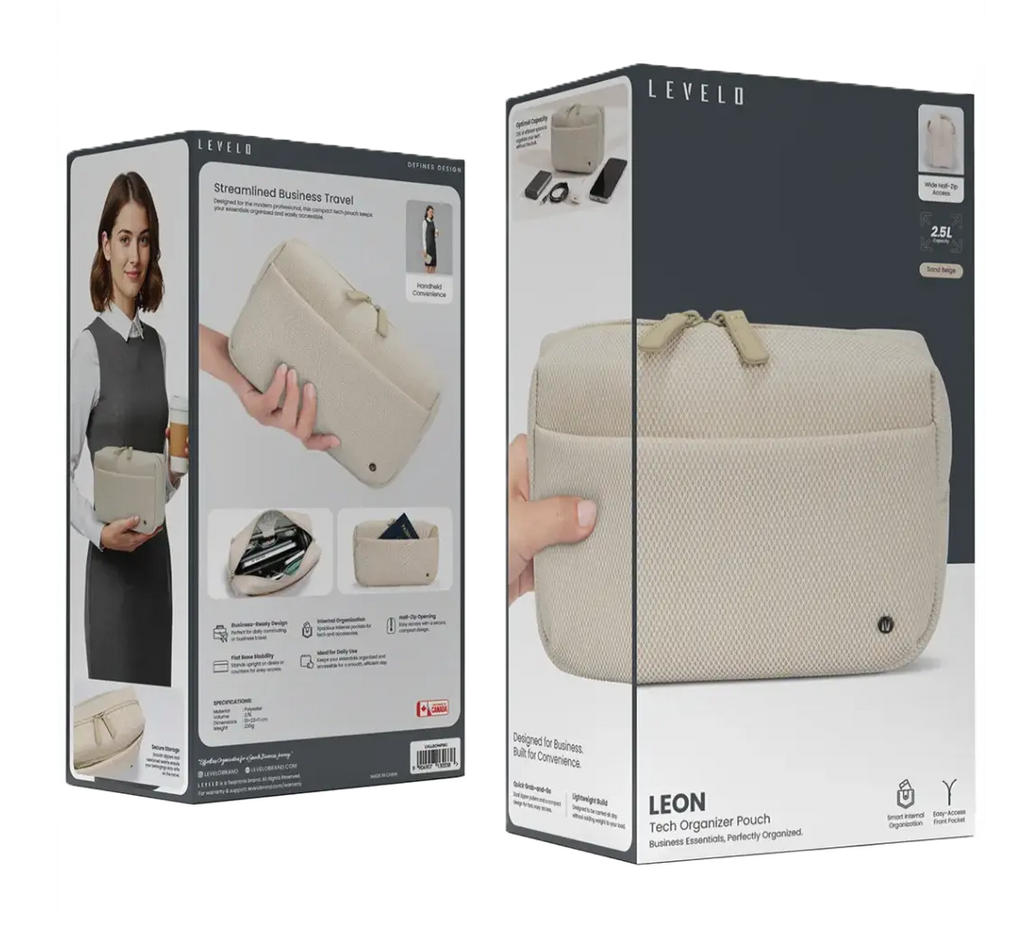Levelo Leon Tech Organizer Pouch Levelo Leon Tech Organizer Pouch