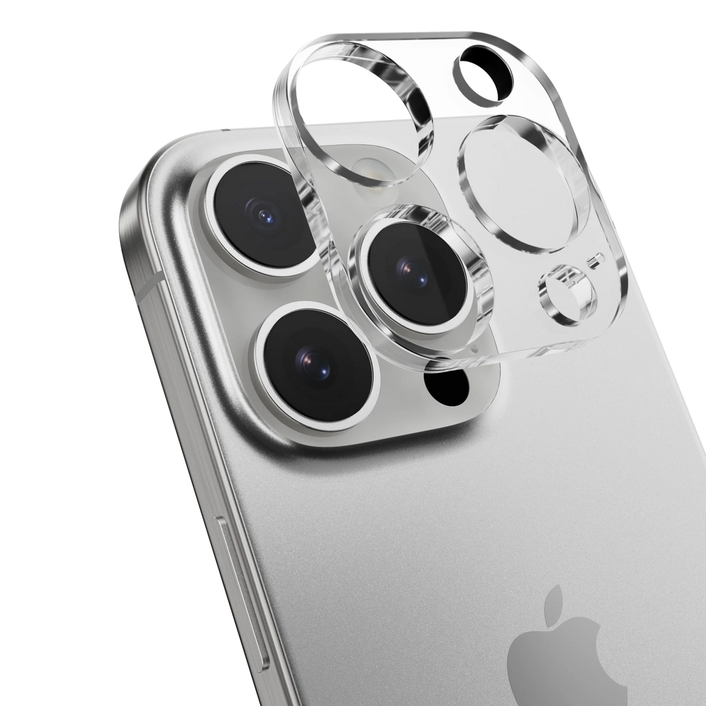 Ultra-thin Glass Lens Protector iPhone 16 Pro / Pro Max - Transparent Ultra-thin Glass Lens Protector iPhone 16 Pro / Pro Max - Transparent