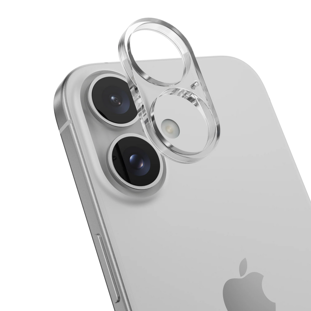 Ultra-thin Glass Lens Protector iPhone 16 / 16 Plus - Transparent