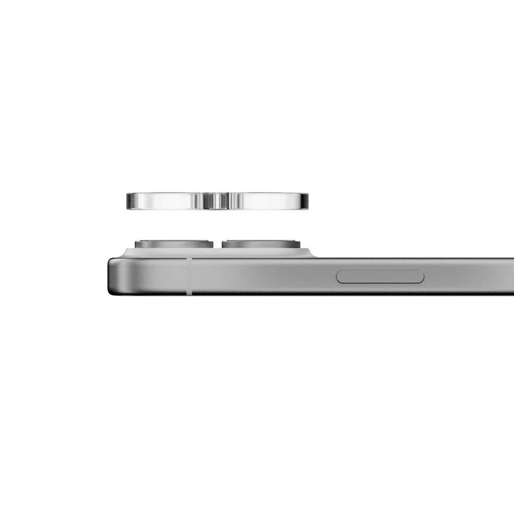 Ultra-thin Glass Lens Protector iPhone 16 / 16 Plus - Transparent Ultra-thin Glass Lens Protector iPhone 16 / 16 Plus - Transparent