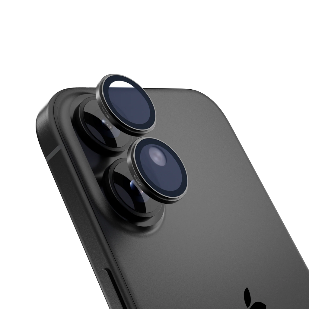 Mageasy Lenz Sapphire Lens Protector For Iphone 16 / 16 Plus - Black