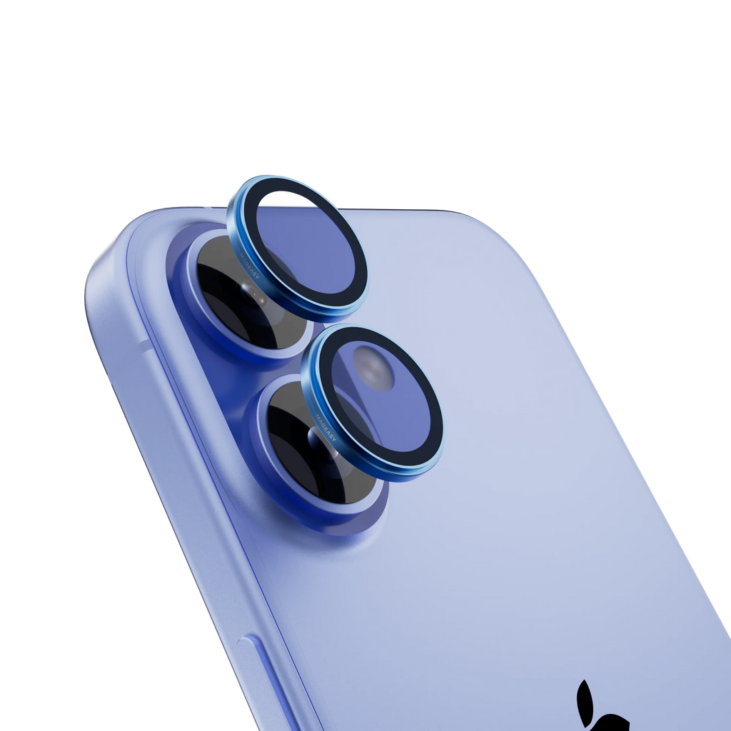 Mageasy Lenz Sapphire Lens Protector For Iphone 16 / 16 Plus - Blue Mageasy Lenz Sapphire Lens Protector For Iphone 16 / 16 Plus - Blue
