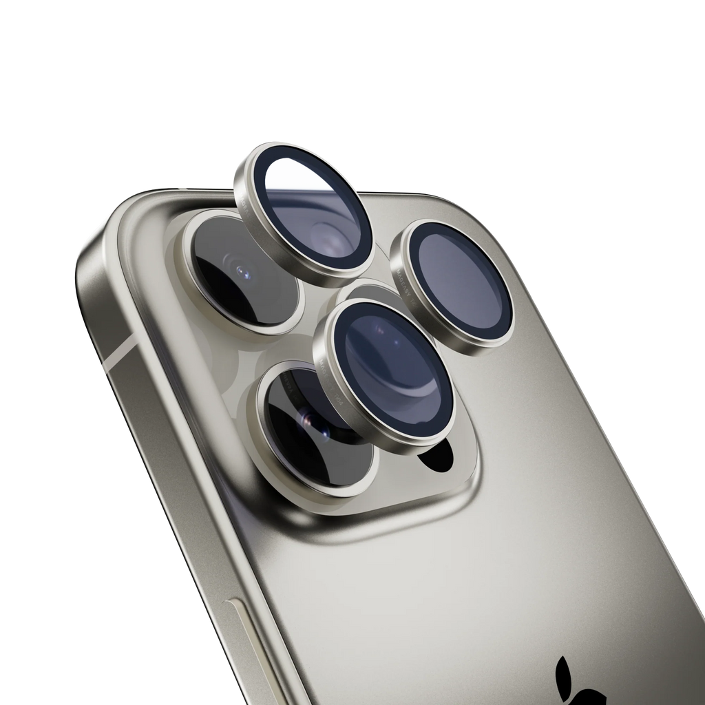 Mageasy Lenz Sapphire Lens Protector For Iphone 16 Pro / Pro Max - Titanium