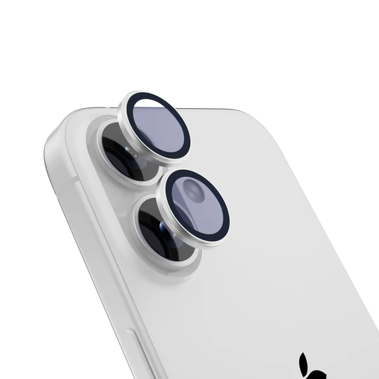 Mageasy Lenz Sapphire Lens Protector For Iphone 16 / 16 Plus - White