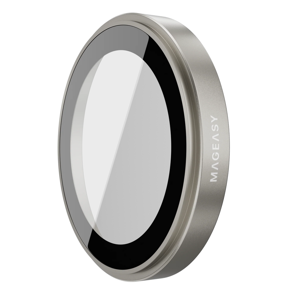 Mageasy Lenz Sapphire Lens Protector For Iphone 16 Pro / Pro Max - Titanium Mageasy Lenz Sapphire Lens Protector For Iphone 16 Pro / Pro Max - Titanium