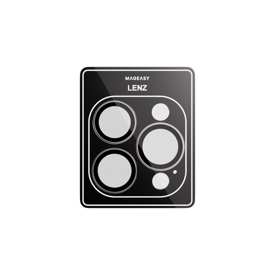 Mageasy Lenz Sapphire Lens Protector For Iphone 16 Pro / Pro Max - Titanium Mageasy Lenz Sapphire Lens Protector For Iphone 16 Pro / Pro Max - Titanium