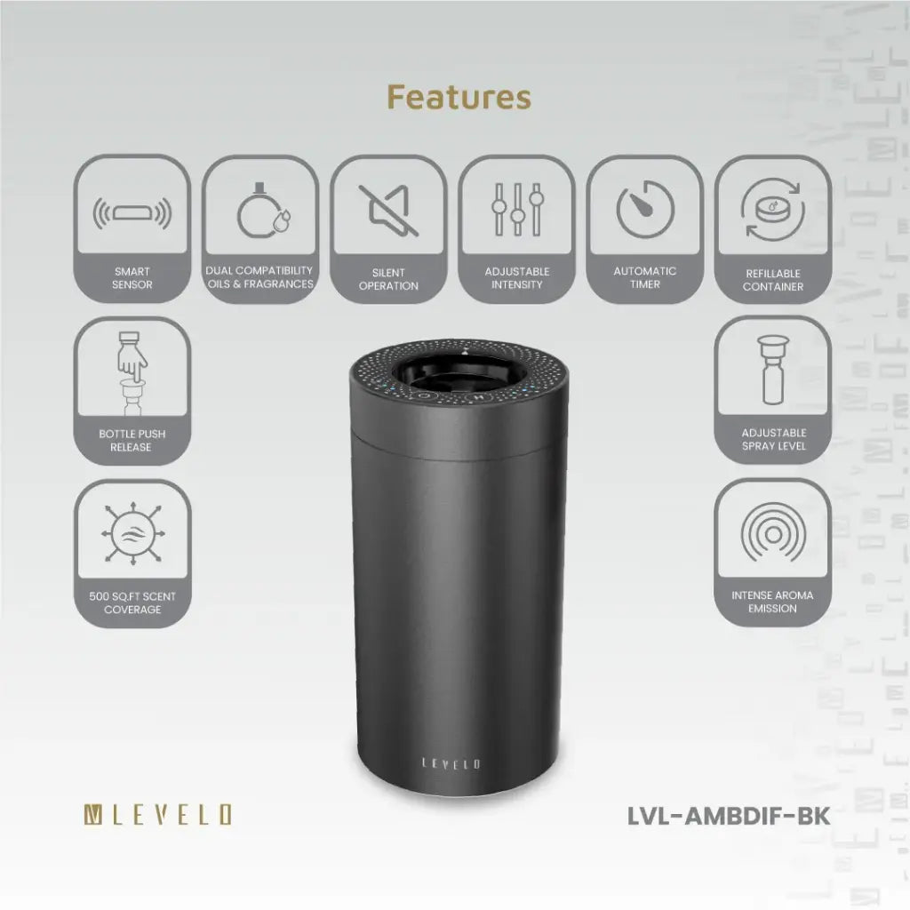 Levelo 2000mAh Ambiance Car Aroma Diffuser Levelo 2000mAh Ambiance Car Aroma Diffuser