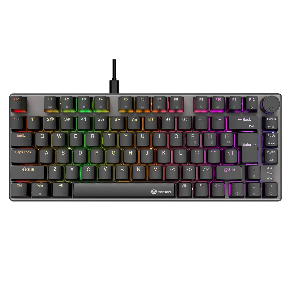 Meetion RGB Red Switch Mini Wired Gaming Mechanical Keyboard (MK006 Pro)