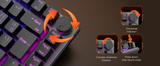 Meetion RGB Red Switch Mini Wired Gaming Mechanical Keyboard (MK006 Pro)