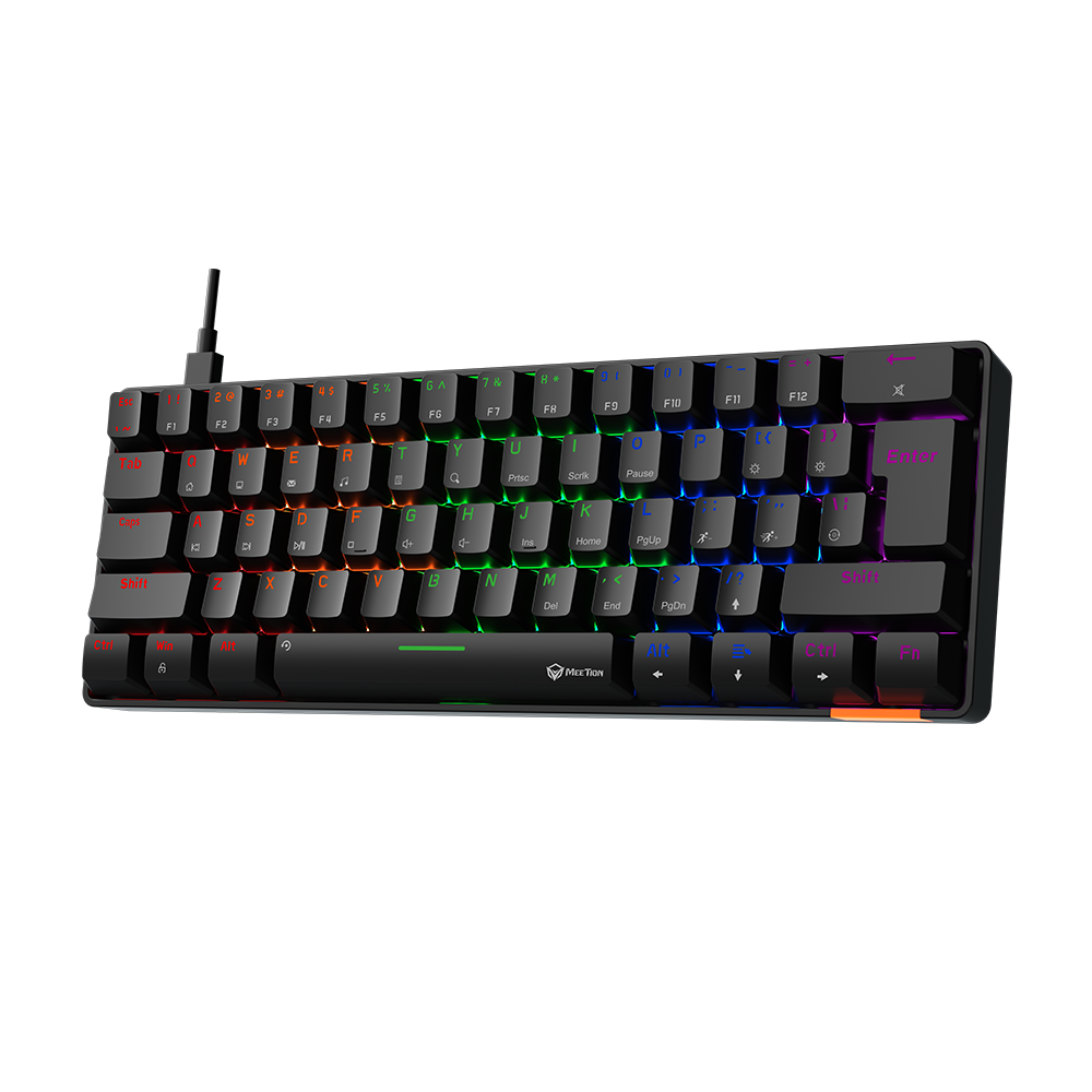 Meetion Mechanical Keyboard Rainbow Dual Mode 60PER (MK005BT) Meetion Mechanical Keyboard Rainbow Dual Mode 60PER (MK005BT)