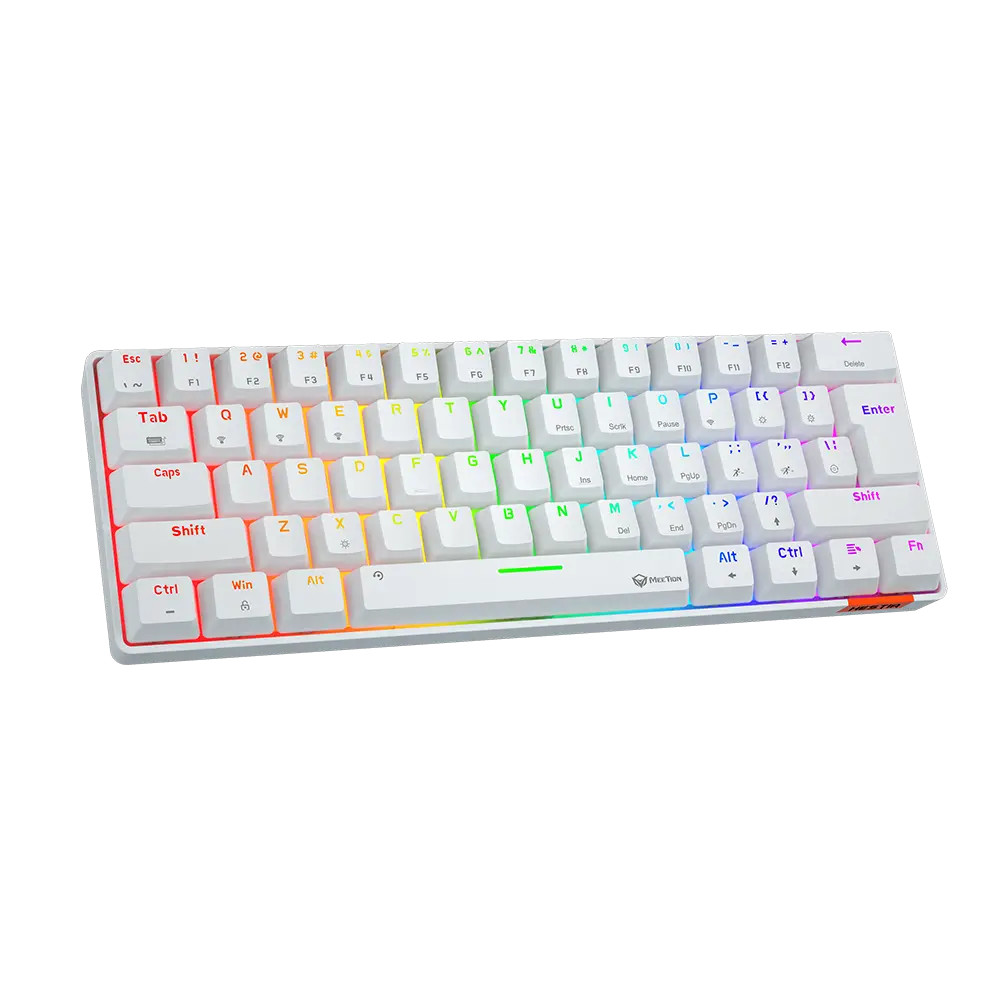 Meetion Mechanical Keyboard Rainbow Dual Mode 60PER (MK005BT) Meetion Mechanical Keyboard Rainbow Dual Mode 60PER (MK005BT)