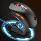 Meetion Wireless Tri-Mode Mouse with Magnetic Charging Dock (GW38)