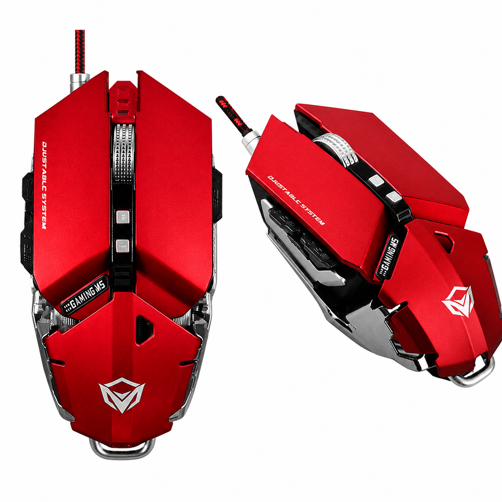 Meetion Metal Mechanical Programmable Gaming Mouse Meetion Metal Mechanical Programmable Gaming Mouse