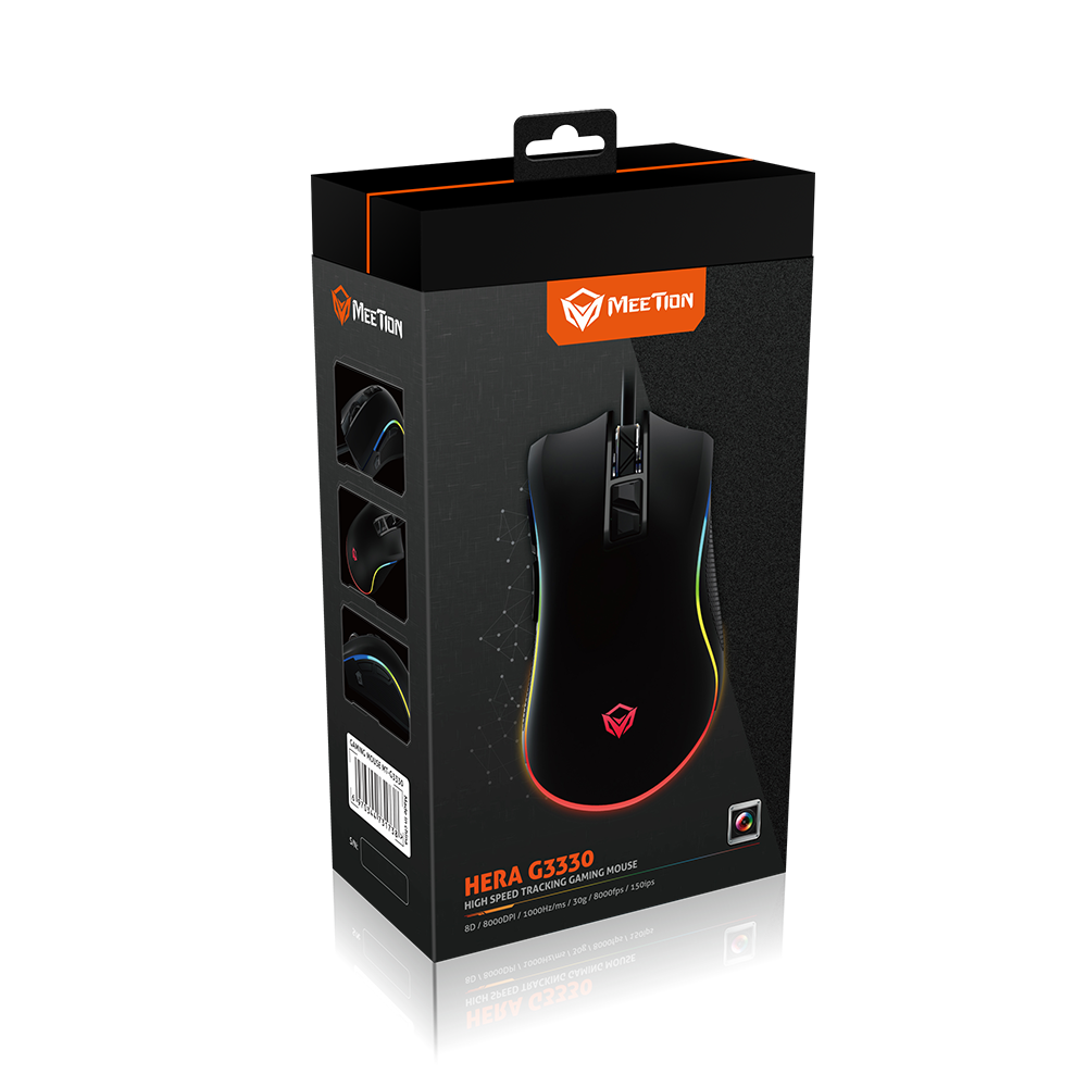 Meetion Gaming Mouse 8000 Dpi (G3330) Meetion Gaming Mouse 8000 Dpi (G3330)