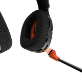 Meetion Wireless Tri-Mode Headset Leather Form (BTH012)-Black