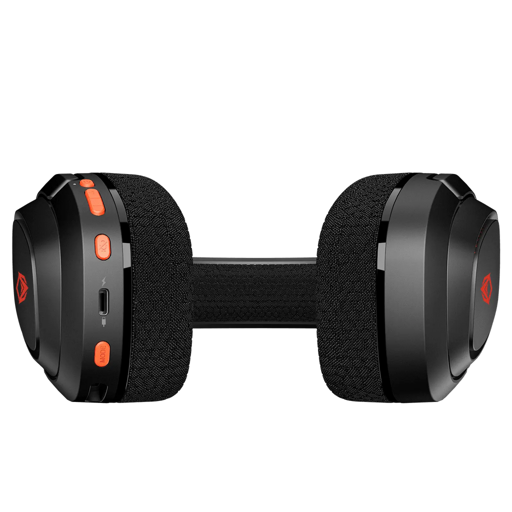 Meetion Wireless Tri-Mode Headset Leather Form (BTH012)-Black Meetion Wireless Tri-Mode Headset Leather Form (BTH012)-Black