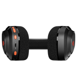 Meetion Wireless Tri-Mode Headset Leather Form (BTH012)-Black